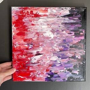 Abstract Acrylic Painting on Canvas
